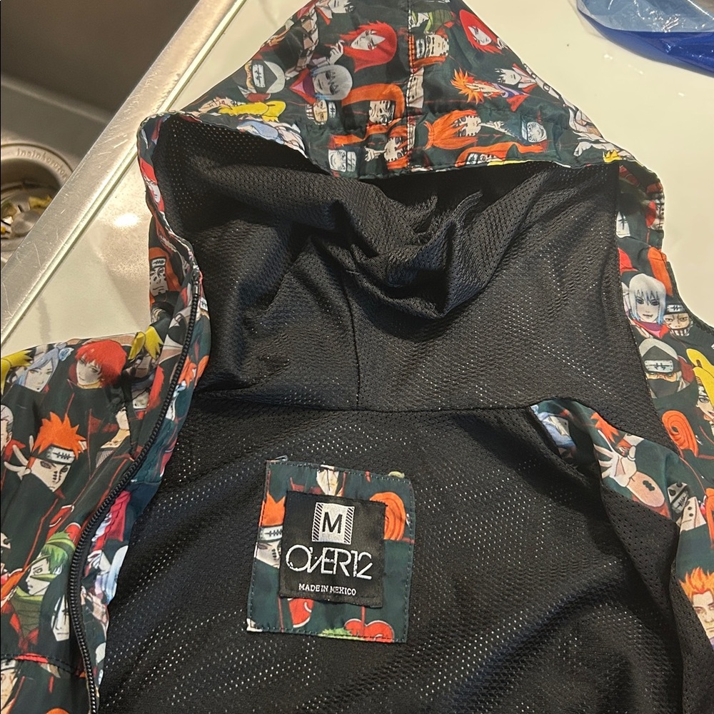 Anime Naruto Graphic Zip-Up Jacket - Picture 5 of 7
